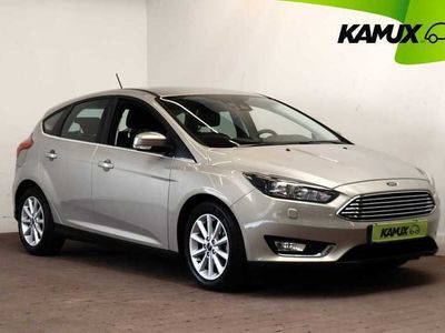 begagnad Ford Focus 1.0 EcoBoost Titanium Lågmilare 125hk