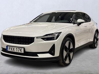 Vit Begagnad 2022 Polestar 2 Long Range Single Motor Halvkombi | 349 000 kr (Marknadspris)
