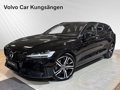 Svart Begagnad 2021 Volvo V60 R-Design Kombi | 379 900 kr (Marknadspris)