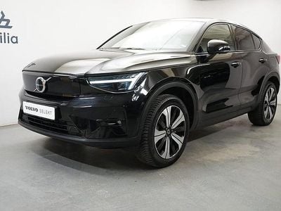 Svart Begagnad 2022 Volvo C40 Ultimate SUV | 384 900 kr (Marknadspris)
