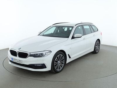 Vit Begagnad 2018 BMW 520 Sport Line Kombi | 226 000 kr (Bra pris)
