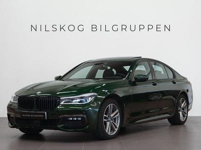 Begagnad BMW 740 M Sport 326 HK (239 kW) 2018 Grön Sedan