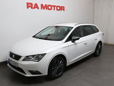 Begagnad Seat Leon ST CONNECT 110 HK (80 kW) 2015 Vit Kombi