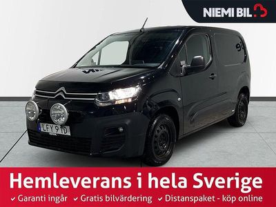 Svart Begagnad 2020 Citroën Berlingo Minibuss | 139 900 kr (Marknadspris)