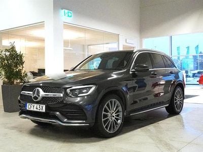 Begagnad Mercedes GLC300 AMG line 245 HK (180 kW) 2019 Grå SUV