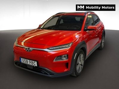 begagnad Hyundai Kona EV PREMIUM+ 64KWH SKINN GLASLUCKA