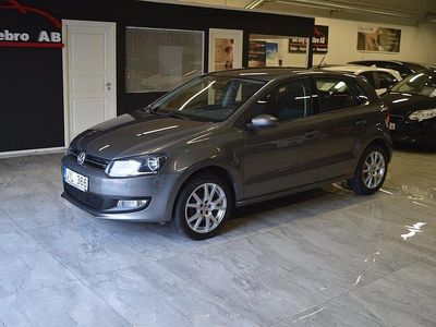 Begagnad VW Polo Comfortline 86 HK (63 kW) 2009 Mörkgrå Halvkombi