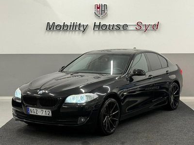 Begagnad BMW 520 184 HK (135 kW) 2010 Svart Sedan