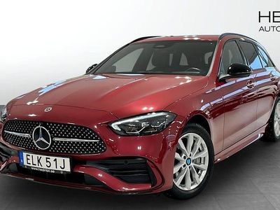Röd Begagnad 2023 Mercedes C300 AMG Kombi | 429 900 kr