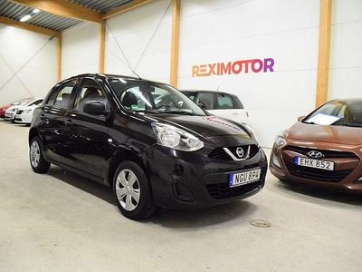 Svart Begagnad 2016 Nissan Micra Halvkombi | 74 900 kr (Marknadspris)