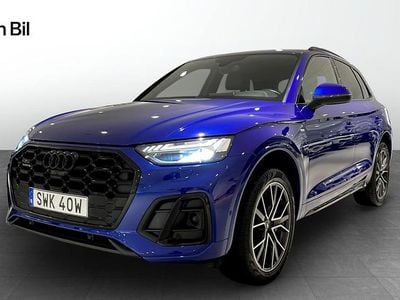 Ultrablå metallic Begagnad 2022 Audi Q5 S-Line SUV | 479 000 kr (Dyr)