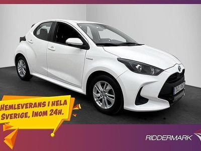 Vit Begagnad 2021 Toyota Yaris Hybrid | 179 900 kr