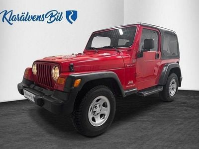 Begagnad Jeep Wrangler 177 HK (130 kW) 2005 Röd SUV