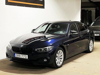 Begagnad BMW 420 Gran Coupé Sport Line 190 HK (139 kW) 2018 Blå Sportkupé