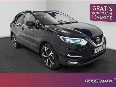 begagnad Nissan Qashqai Tekna Pano 360° Halvskinn Välservad 2018, SUV