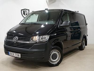 Svart Begagnad 2021 VW T6.1 Van | 154 800 kr (Marknadspris)