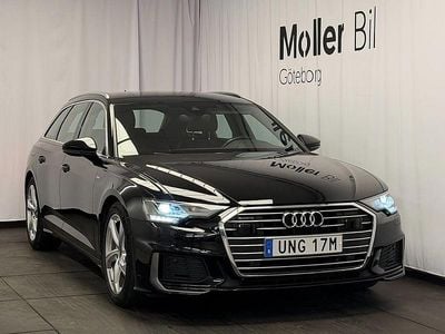 Brilliantsvart Begagnad 2022 Audi A6 S-Line Kombi | 314 900 kr (Marknadspris)