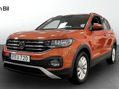 Energetic metallic orange Begagnad 2022 VW T-Cross SUV | 184 800 kr (Marknadspris)