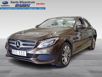 Mörkbrun Begagnad 2016 Mercedes C220 Avantgarde Sedan | 199 000 kr (Marknadspris)