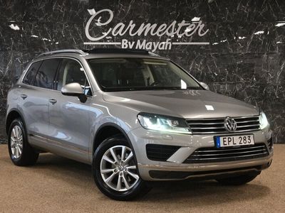 begagnad VW Touareg 3.0 V6 TDI SCR 4Motion *Panorama* 1 Ägare