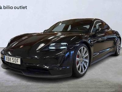Svart Begagnad 2021 Porsche Taycan 4S Sedan | 564 900 kr
