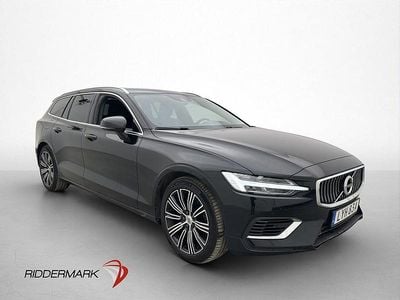 Begagnad Volvo V60 Inscription 253 HK (186 kW) 2021 Svart Kombi