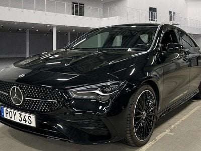 Svart Begagnad 2024 Mercedes CLA200 AMG Sportkupé | 399 000 kr (Lite dyr)