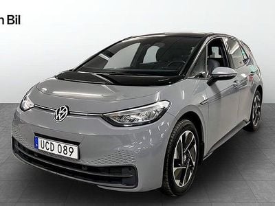 Begagnad VW ID.3 Pro Performance 150 kW (204 HK) 2022 Grå Halvkombi