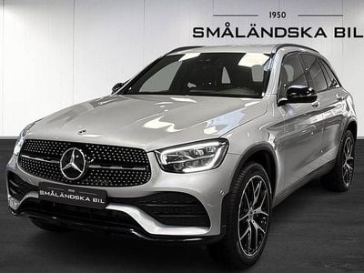 Silver Begagnad 2021 Mercedes GLC300e AMG line SUV | 419 000 kr (Marknadspris)