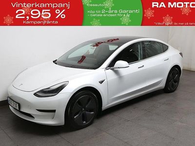 Vit Begagnad 2020 Tesla Model 3 Standard Range Plus Sedan | 209 900 kr (Marknadspris)