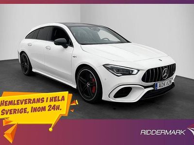 Vit Begagnad 2020 Mercedes CLA45 AMG Shooting Brake AMG Kombi | 509 900 kr
