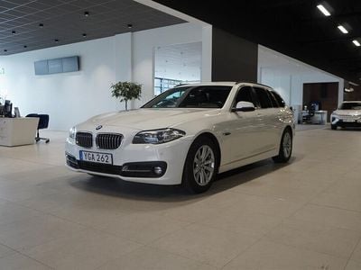 Begagnad BMW 520 191 HK (140 kW) 2016 Vit Kombi