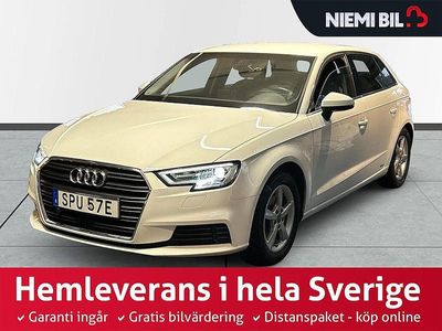 Vit Begagnad 2019 Audi A3 Sportback Proline Halvkombi | 199 900 kr (Marknadspris)