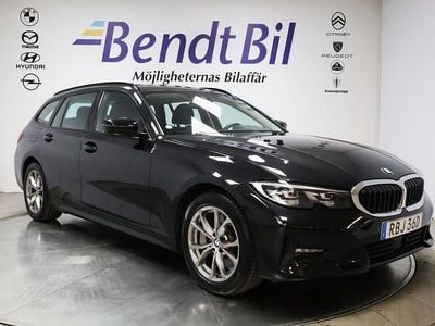 Svart Begagnad 2021 BMW 330 Sport Line Kombi | 244 500 kr
