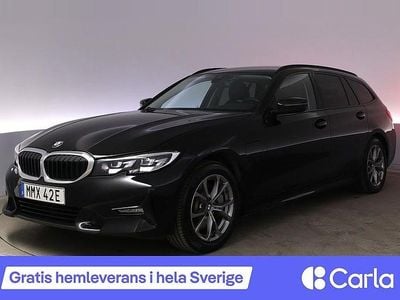 Begagnad BMW 330e Sport Line 215 HK (158 kW) 2020 Svart Kombi