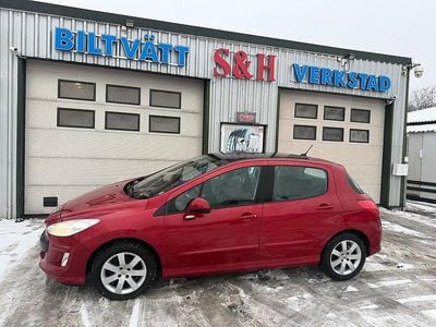 Röd Begagnad 2008 Peugeot 308 Halvkombi | 34 900 kr (Bra pris)