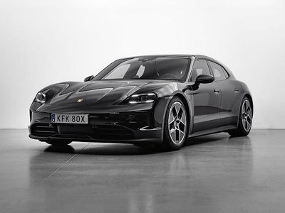 Svart Begagnad 2024 Porsche Taycan Performance Package Kombi | 949 000 kr