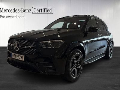 Svart (black) Begagnad 2025 Mercedes GLE350 Premium SUV | 999 000 kr (Dyr)