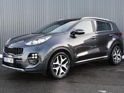 Grå Begagnad 2015 Kia Sportage GT-Line SUV | 159 900 kr (Lite dyr)
