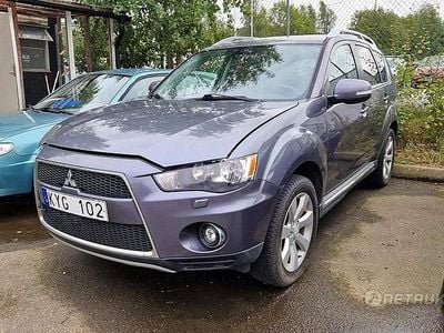Begagnad Mitsubishi Outlander Comfort Edition 170 HK (125 kW) 2010 Mörkgrå SUV