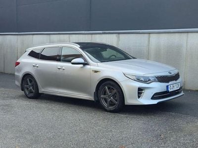Grå Begagnad 2016 Kia Optima GT-Line Kombi | 210 000 kr (Lite dyr)