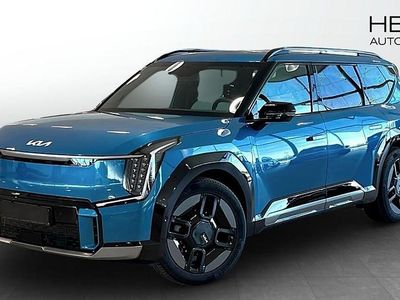 Ny Kia EV9 GT-Line 282 kW (384 HK) 2025 Blå SUV