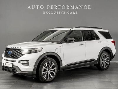 Vit Begagnad 2022 Ford Explorer ST-Line SUV | 439 900 kr (Bra pris)