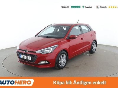 Röd Begagnad 2017 Hyundai i20 Halvkombi | 143 000 kr (Marknadspris)