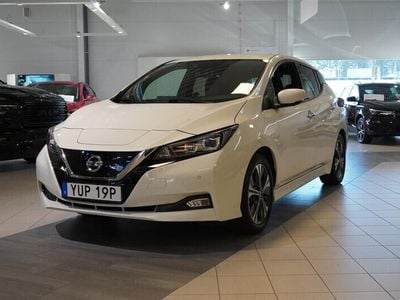 Vit Begagnad 2021 Nissan Leaf Tekna Halvkombi | 174 800 kr (Marknadspris)