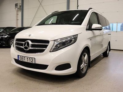 Begagnad Mercedes V220 163 HK (119 kW) 2016 Silver Minibuss