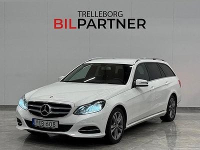 Vit Begagnad 2016 Mercedes E220 Avantgarde Kombi | 199 900 kr (Superpris)