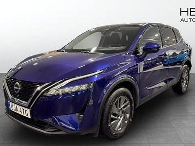 Blå Begagnad 2023 Nissan Qashqai Acenta SUV | 269 900 kr (Marknadspris)