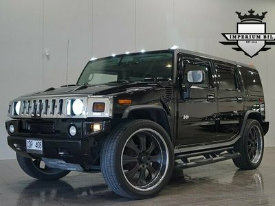 Svart Begagnad 2004 Hummer H2 SUV | 239 000 kr