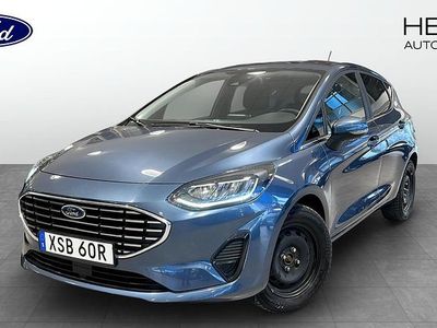 Blå Begagnad 2023 Ford Fiesta Titanium X Halvkombi | 179 900 kr (Marknadspris)